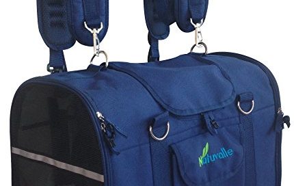 Blue Natuvalle 6-in-1 Pet Carrier Backpack