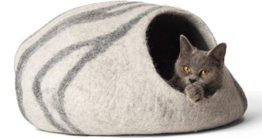 TwinCritters Wool Cat Cave